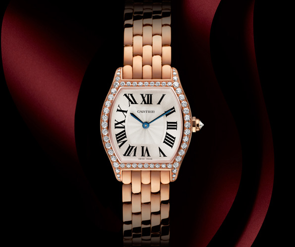 orologio falso cartier tortue da donna in oro rosa