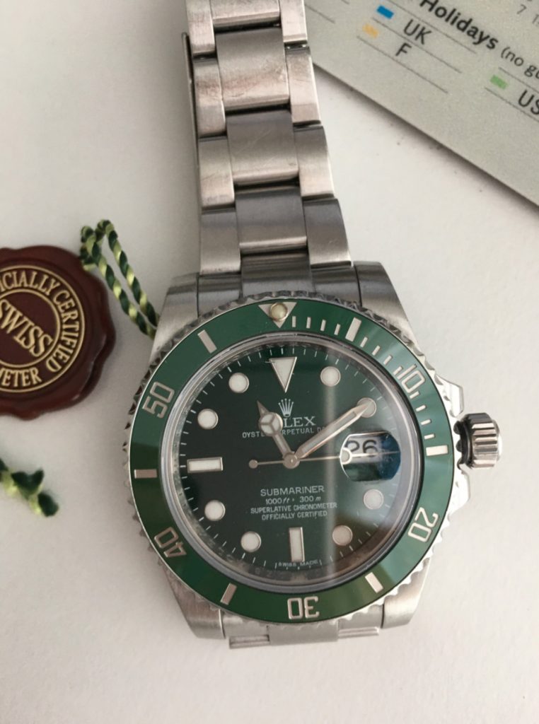 Repliche Rolex Submariner Hulk 16610LV