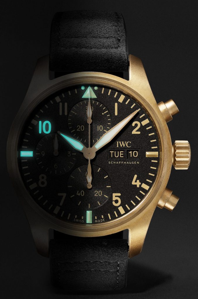 IWC 10 Years Of MR PORTER Limited Edition Pilots Chronograph Replica