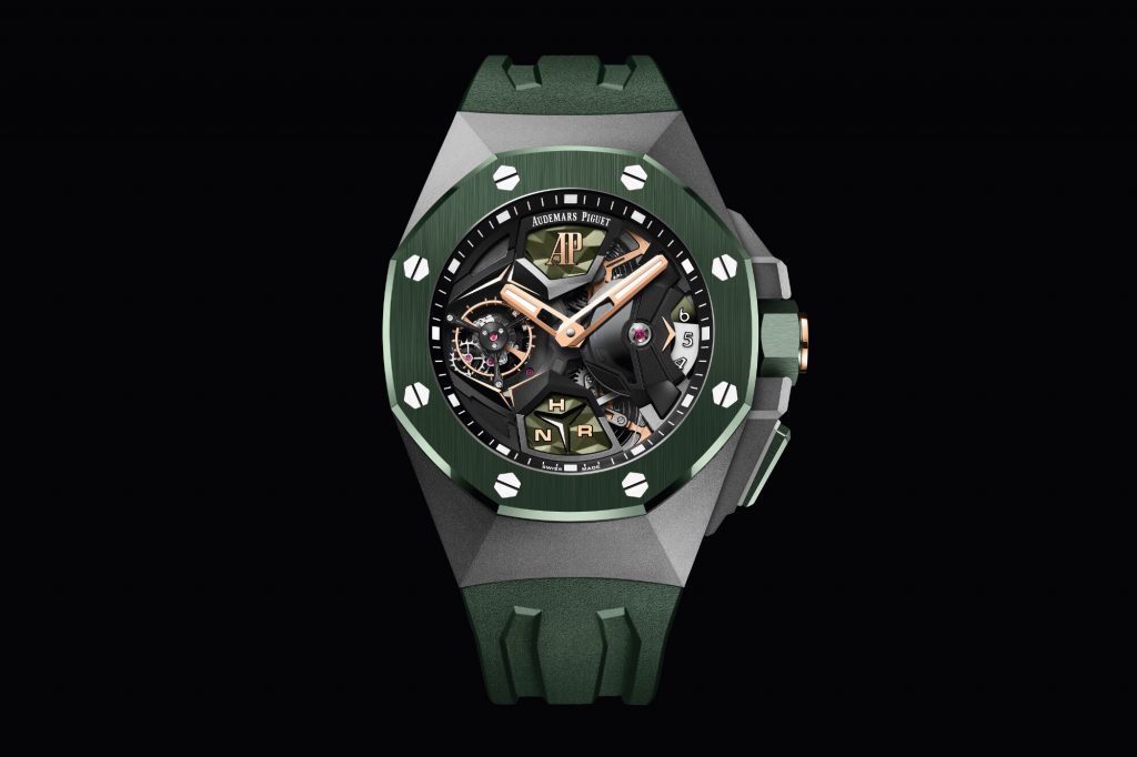 Audemars Piguet Royal Oak Concept Flying Tourbillon GMT Verde Replica